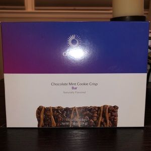 Optavia Chocolate Mint Cookie Crisp Bars- full box